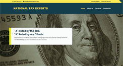 Desktop Screenshot of nattaxexperts.com